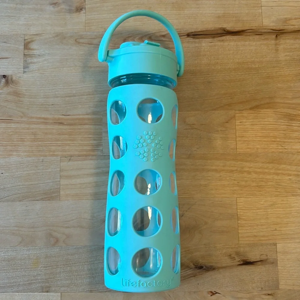 Lifefactory Glass Tumbler w/ Sleeve 16oz - Picture 1 of 6